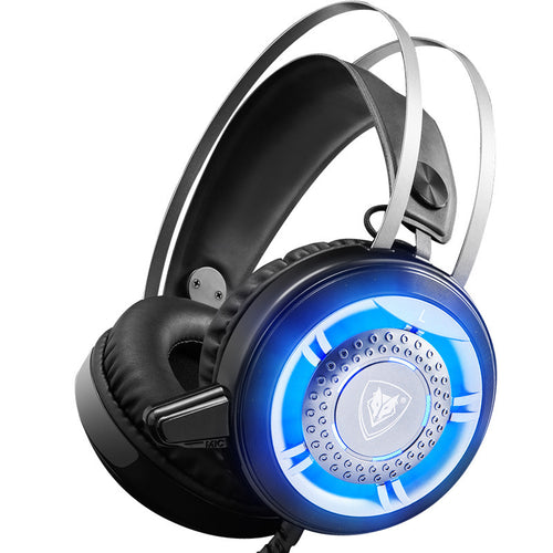 High Quality Wired Gaming Headphones LED Light Deep Bass